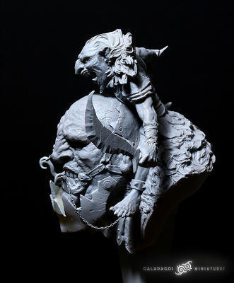 Siege Giant with Goblin