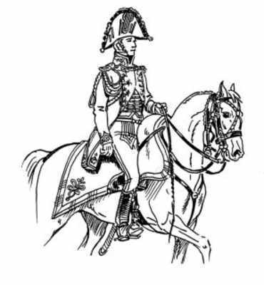 Orderly Officer to Emperor - mounted