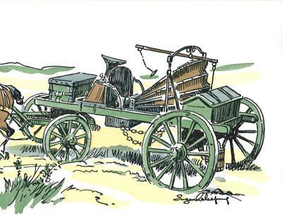 French Field ForgeGribeauval four wheel pattern