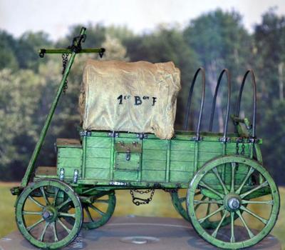 French Regimental Supply Waggon (without team)