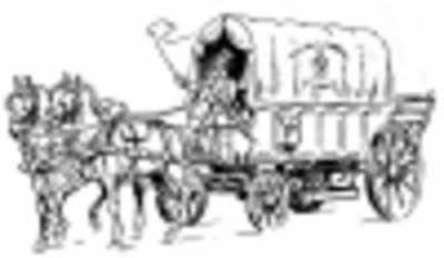 French Regimental Supply Waggon (without team)
