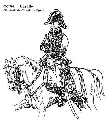 Lasalle Mounted 1775 - 1809 General of light Cavalry