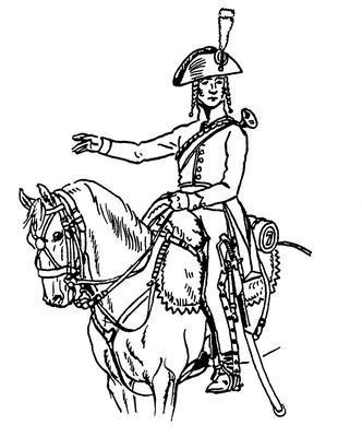 Trumpeter 7th Regt Hussar 1799