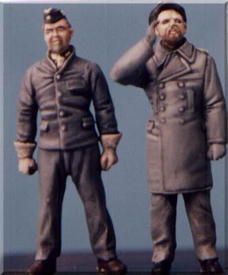 U Boat Crew (2 figures)