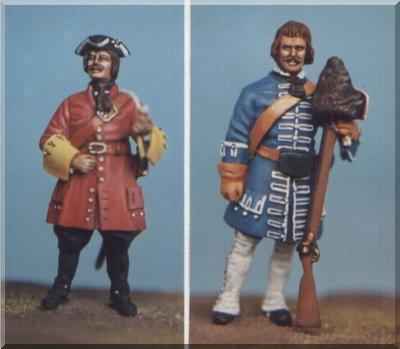 Guard Grenadier Dragoon 1700