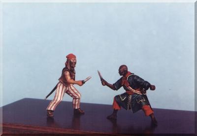 Caribean Pirates Fighting