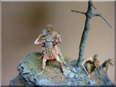 Roman Soldier & Germanic Warrior