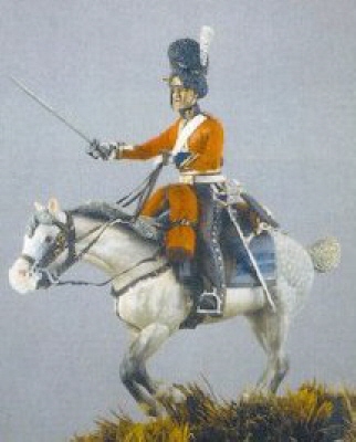 Mounted Scots Grey