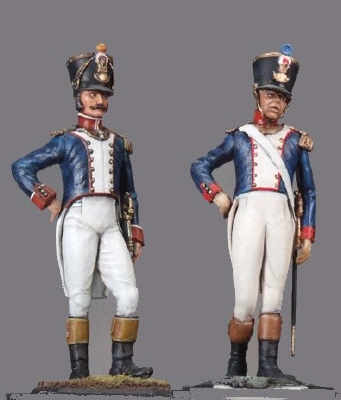 Line Infantry National Guard Officer or Standard Bearer