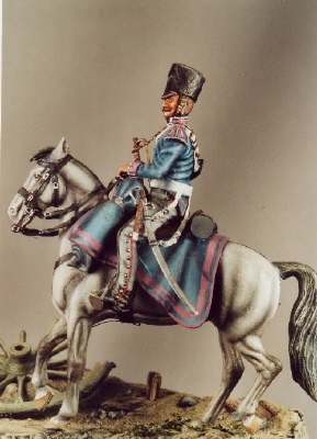 Mounted Prussian Dragoon 1808-15 Soldier or Trumpeter