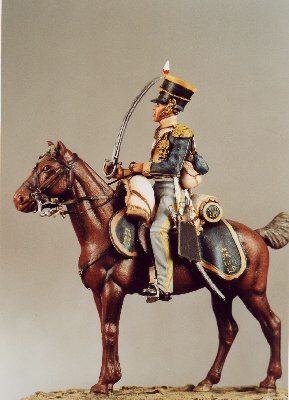 Mounted British Light Dragoon 1811-15 NCO or Soldier