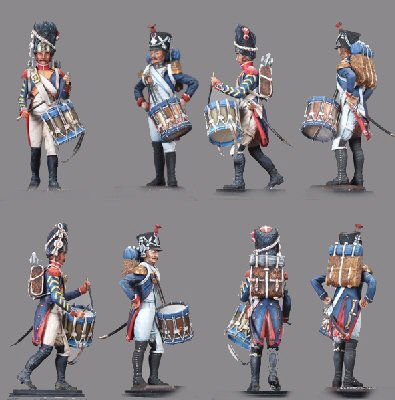 Line Infantry Drummer 1804-12 various types