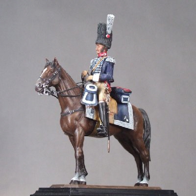 Cuirassiers Napolitians de la Garde Royale . 1815.