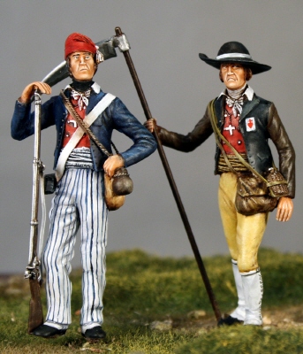 Soldats VENDEENS 1793  (2fig.)