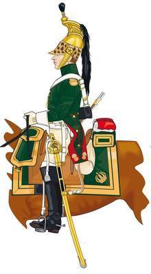 Imperial Guard Dragoon in Campeign Dress