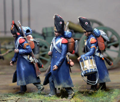 Grenadiers on Campaign ( 3 Figs)