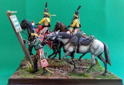 Hussards Guides d'Augereau Italy 1798