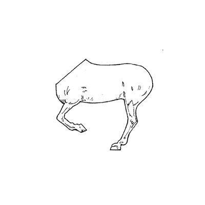 Horse half No.19 (Left Side)