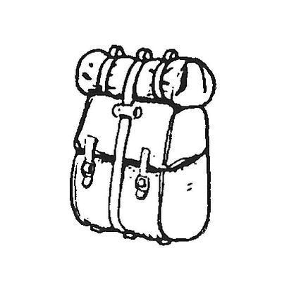 Uniform Accessories - Infantry Pack and Rolled Greatcoat