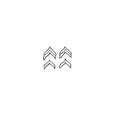 Uniform Accessories - V shaped stripes for N C O