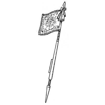 French Cavalry 1750-1760 - Standard