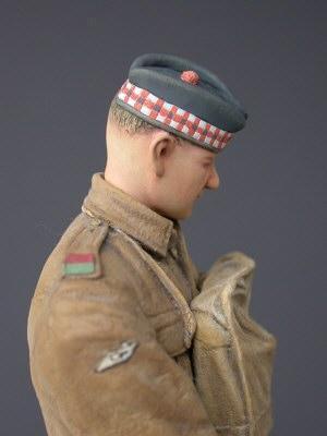 Private 4th Battalion Tank Corps 1918 with Maxim 08/15 MG