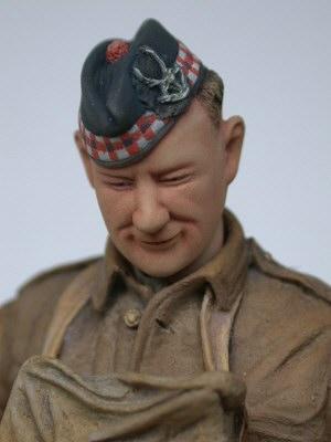 Private 4th Battalion Tank Corps 1918 with Maxim 08/15 MG