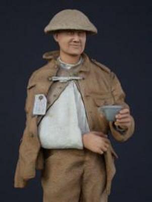 Wounded British Infantryman 1915 (2 types of Head)