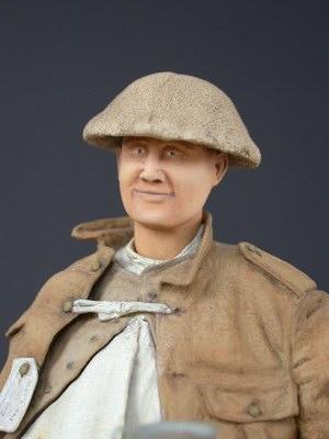 Wounded British Infantryman 1915 (2 types of Head)