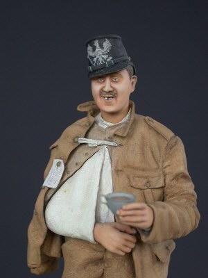 Wounded British Infantryman 1915 (2 types of Head)
