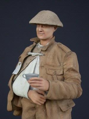 Wounded British Infantryman 1915 (2 types of Head)