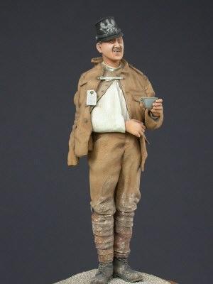 Wounded British Infantryman 1915 (2 types of Head)
