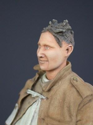 Wounded British Infantryman 1915 (2 types of Head)