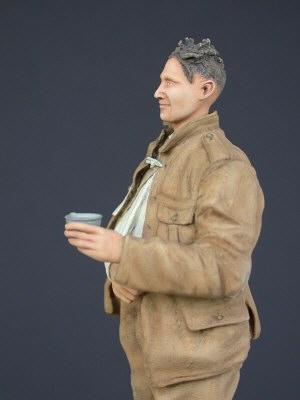 Wounded British Infantryman 1915 (2 types of Head)