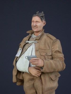 Wounded British Infantryman 1915 (2 types of Head)