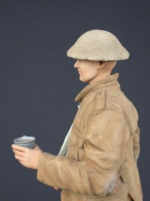 Wounded British Infantryman 1915 (2 types of Head)