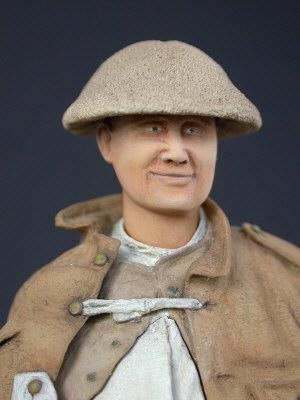 Wounded British Infantryman 1915 (2 types of Head)