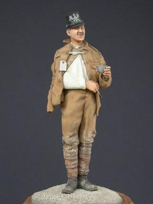 Wounded British Infantryman 1915 (2 types of Head)