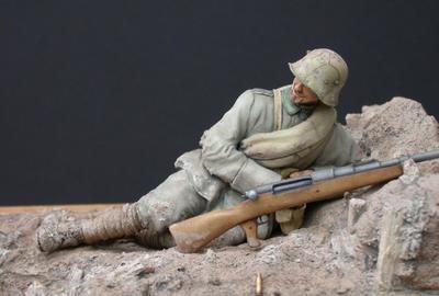 German Anti-Tank Gunner, Prussian 27th Reserve Infantry Regt. 1918