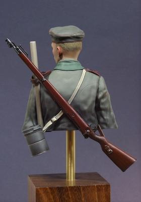 German Sapper Stormtrooper Bust  1/10th