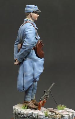 French Infantryman Chauchat MG Gunner, 62nd Regiment