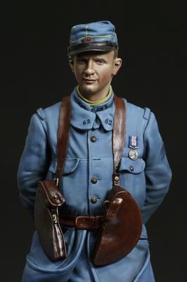 French Infantryman Chauchat MG Gunner, 62nd Regiment