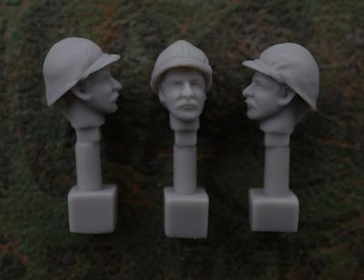 French Head - Adrian Helmet with Cover