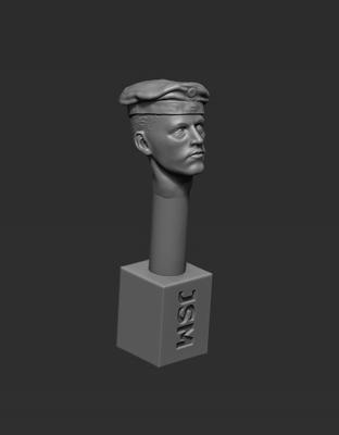 Head - Field Cap with Cap Band - Sloped Left (31BST)