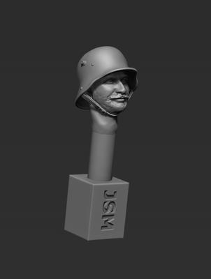 Head - M16 Helmet (A Head 34MCG)