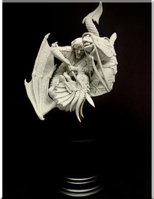 St George and the dragon