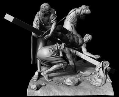 Caravaggio Crocifissione di San Pietro