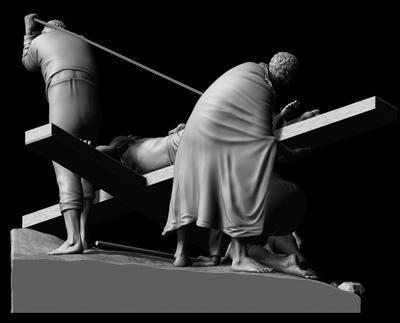 Caravaggio Crocifissione di San Pietro