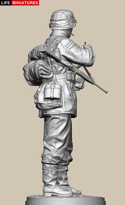 Ambush at Poteau 'Rifleman with captured M1 carbine' Battle of the Bulge 1944