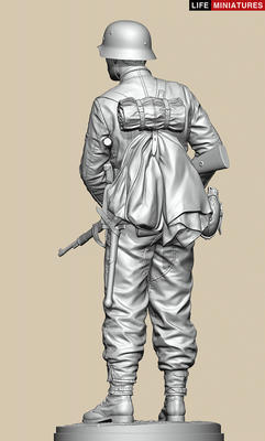 Ambush at Poteau  'SS Panzergrenadier, KG Hansen'  Battle of the Bulge, 1944   (1/16 scale)